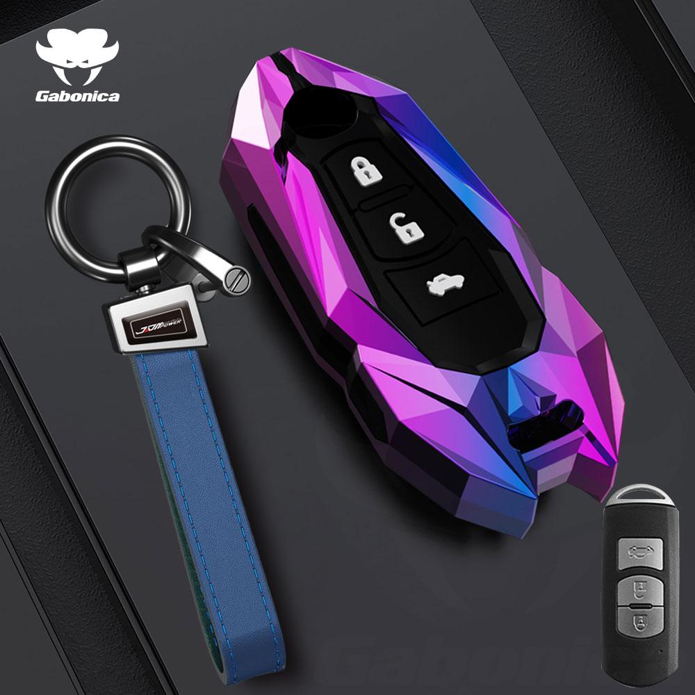 New 2 3 Buttons Zinc Alloy Car Key Fob Case Cover For Mazda 2 3 6 Atenza Axela Demio Cx30 Cx-4 Cx-5 Cx5 Cx-3 Cx7 Cx8 Cx-8 Cx-9