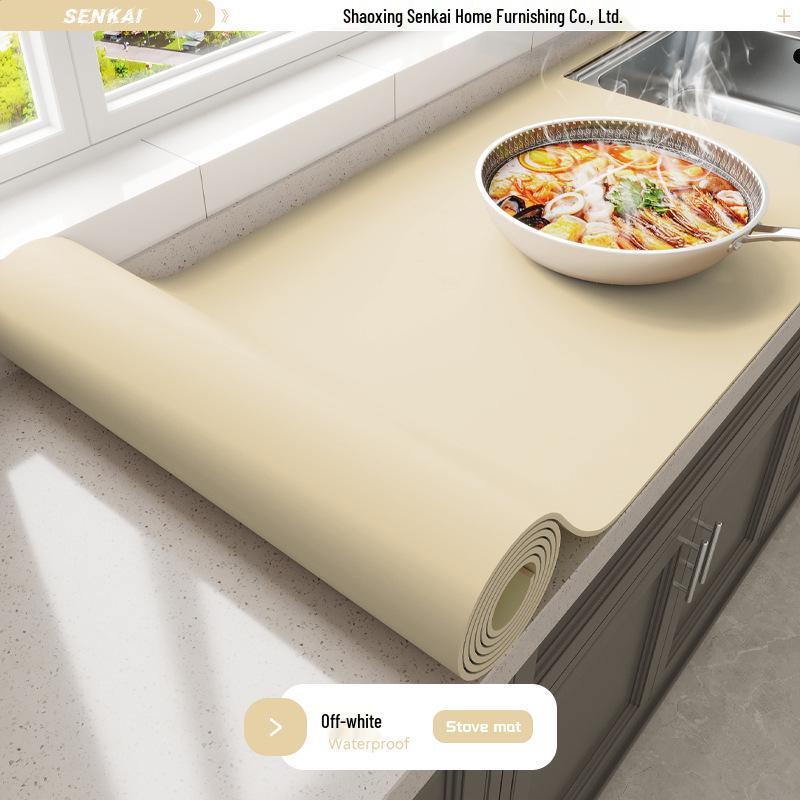 

Силиконовый коврик для плиты, устойчивый к высоким температурам, водонепроницаемый и защищающий от ожогов, режется под нестандартные формы, толстый протектор для обеденного стола. 40x60cm