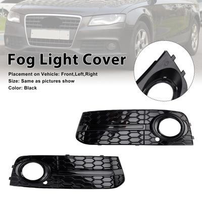 2 Stück Wabengitter für Nebelscheinwerfer vorne 8KD807681 Passend für A4 B8 2009-2012