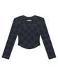 INSTANTFUNK Square Neck Blouse