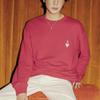 MLB Sweatshirts Unisex Red Crew Neck Moderate Regular 3AMTH0314-43RDS