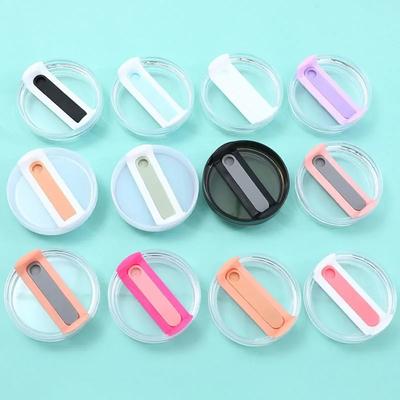 Splash Resistant Cup Cover Replacement Lids for Most 40 Oz Tumbler with Handle Cap Fit Water Bottles 40oz Mug Cup Accessories