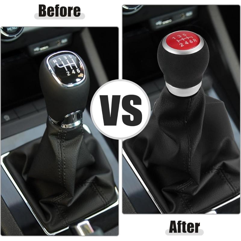 6 Speed Shifter Knob Replacement Car Shifter Knob Head Manual Transmission Gear Shifter Knob Automotive Accessory