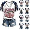 Damen Western Grafik-T-Shirt mit 'She's from, I Can Tell' Design