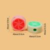 Fruit-Themed Polymer Clay Beads for DIY Jewelry - 100-Piece Pack