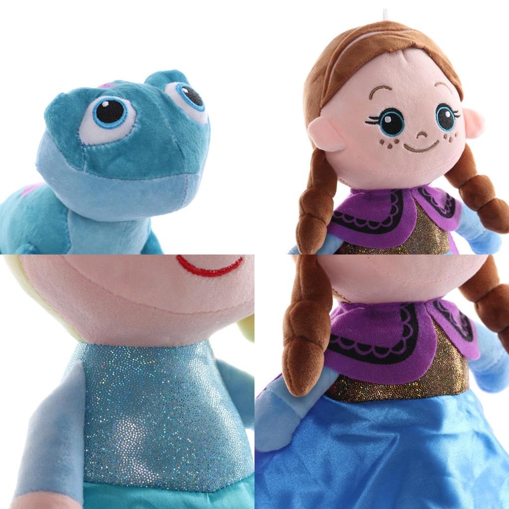 Boneca de Pelúcia Elsa&Anna Princesas Disney Frozen 2 Presente de Aniversário Para Crianças