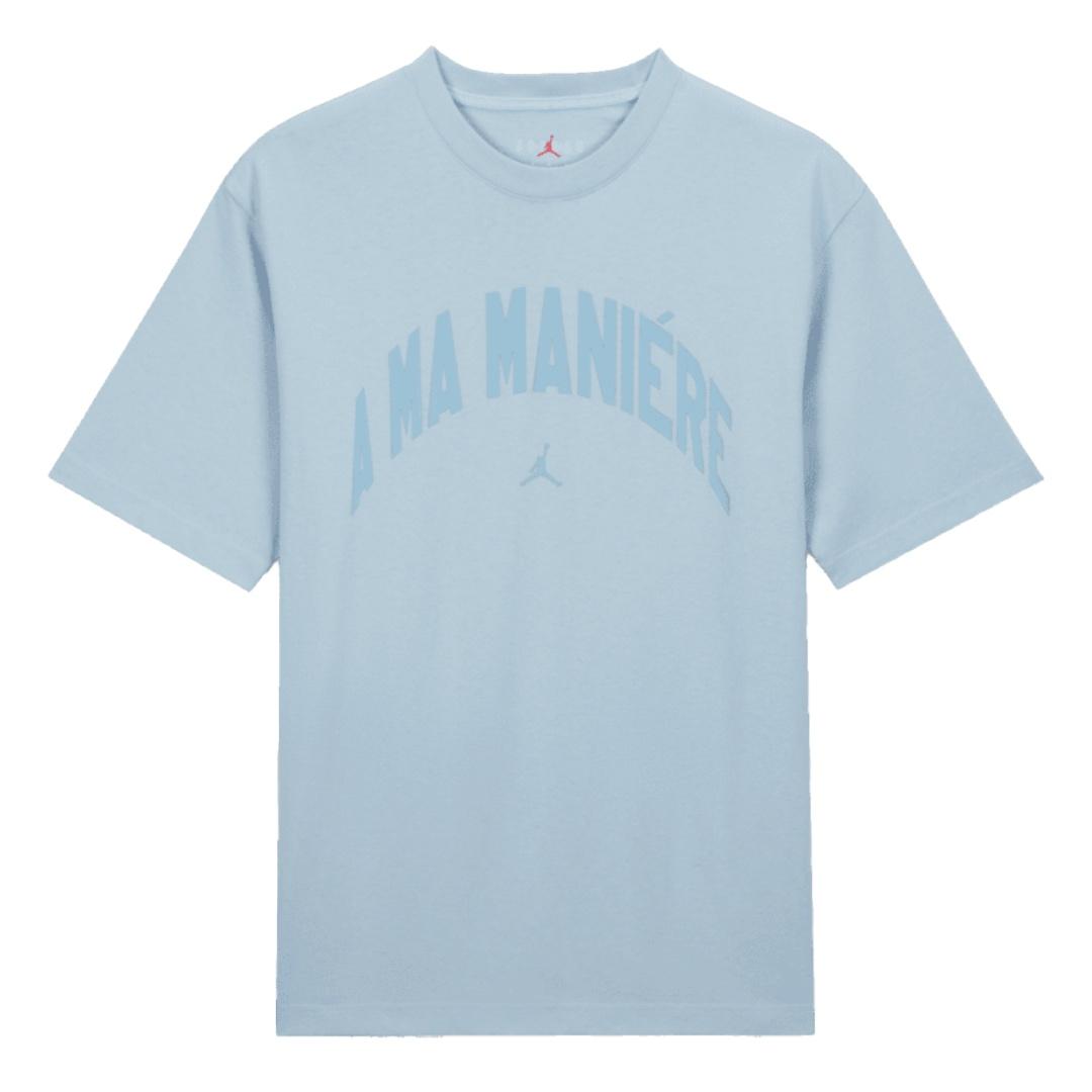 Air Jordan x A Ma Maniere T-Shirt Light Armory Blue Men s HF0538-440 XL
