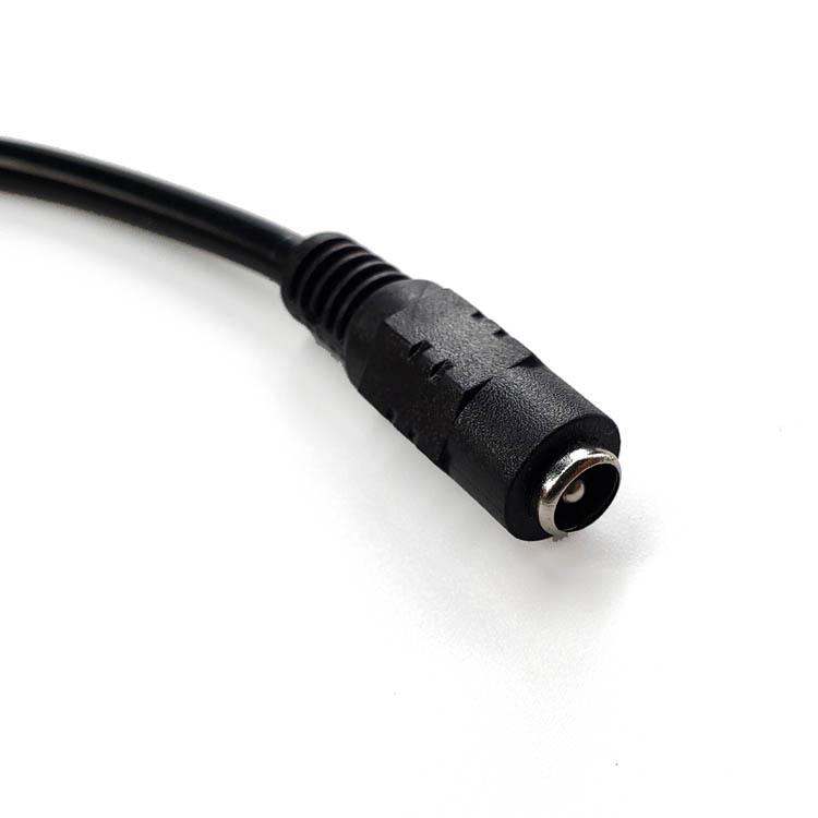Triple Split 5.5*2.1 DC Power Cord: Female to Three Male, All-Copper