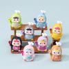 8 Peças/Conjunto Figura de Pinguim Chefe Brinquedo Mini Figura Decoração de Mesa Modelo Enfeites Brinquedos Meninos Meninas Presentes de Natal