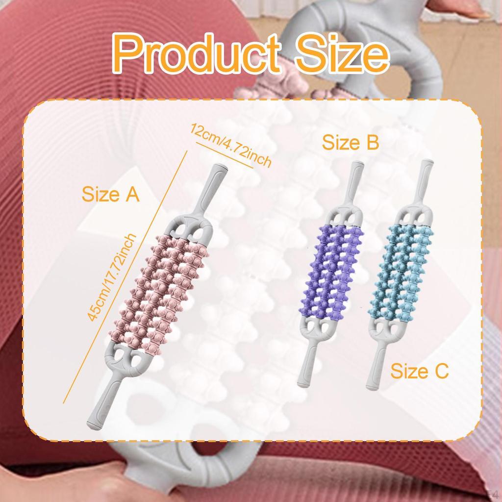 Massage Roller Stick Calf Massager Muscle Fascia Tool for Cellulite Back