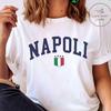 Neapel T-Shirt, Italien Neapel Tee, Italienische Flagge T-Shirt, Unisex