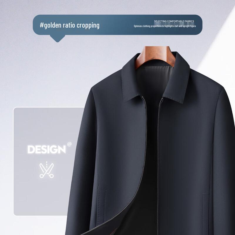 FORTEI Men's Business Casual Slim Fit Jacket