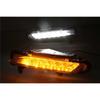 Car Flashing 1 Pair LED Daytime Running Lights For Toyota Yaris 2017 2018  DRL Car Fog Cover Bumper Light