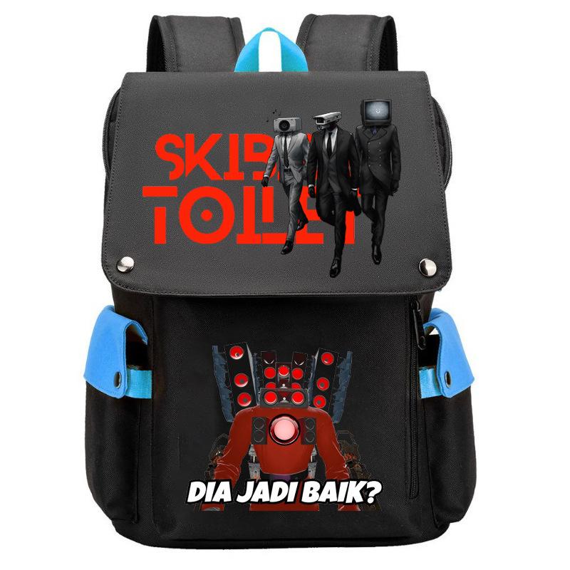 Amazon New Skibidi Toilet Man Student School Bag Children's Backpack