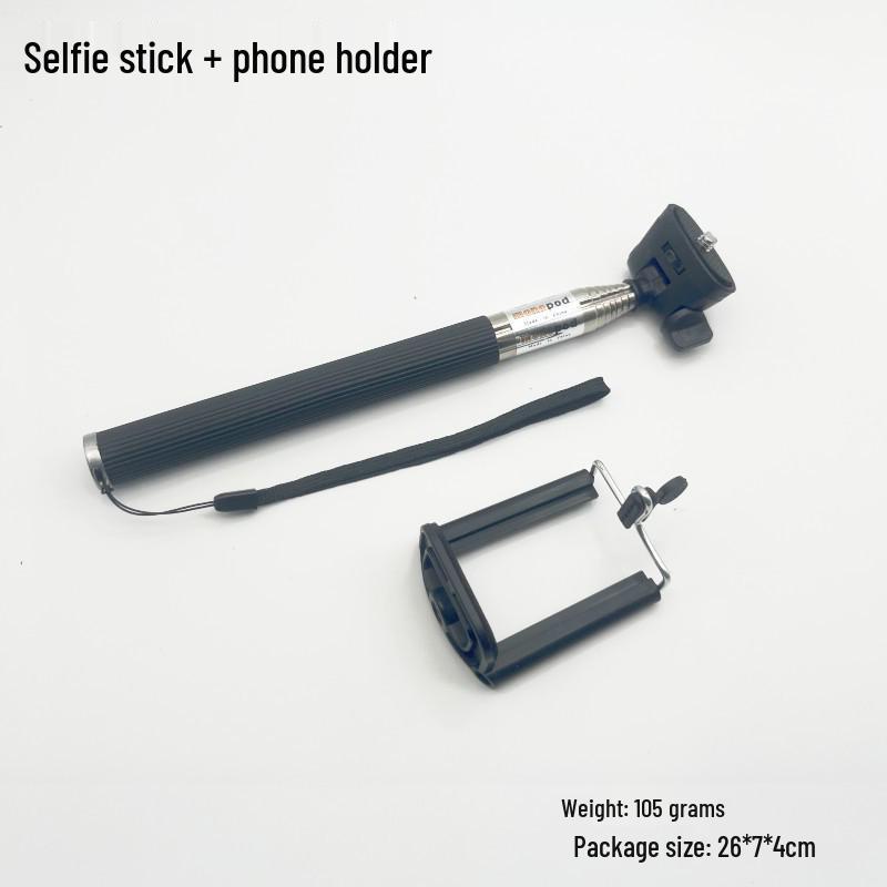 7-Section Stainless Steel Selfie Stick for GoPro & Sports Cameras
