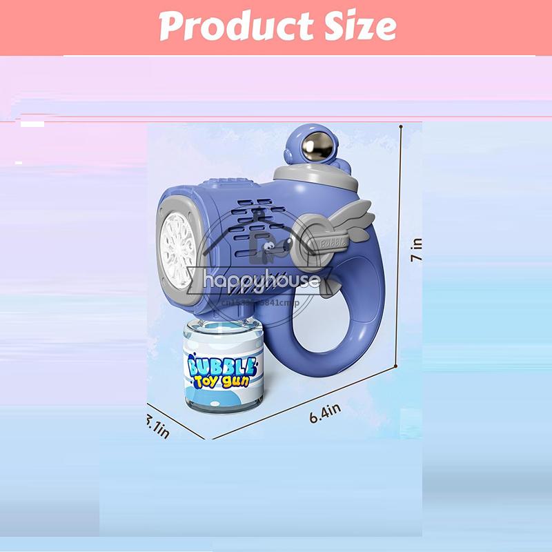 Automatic Bubble Machine for Children Bubble Gun Rocket Launcher for Toddler Bubble Blower for Kids Soap Bubble Maker Summer Toy