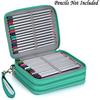 W89C Pencil Case Portable Pencils Organiser Pen Bag Stationary Case Coloured Pencils Holders for Girls Boys Adults