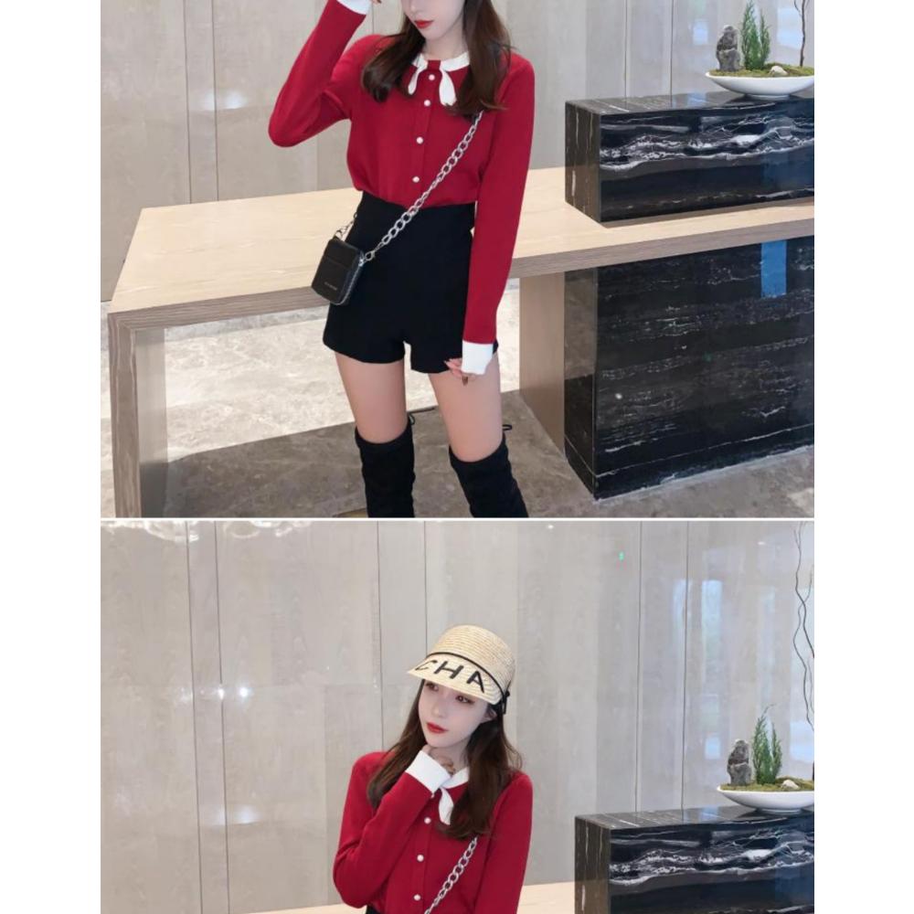 Nové elastické šortky s širokými nohavičkami v linii A Dámské ležérní kalhoty s vysokým pasem Slim Fit a nošení teplé kalhoty venku