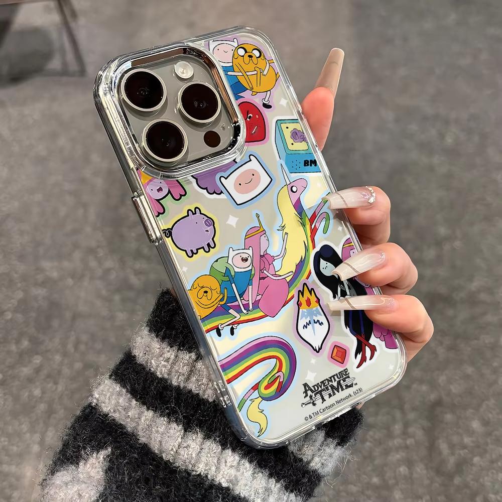 Hot Anime A-Adventures Times Phone Case For iPhone 17 Air 16 e 15 14 13 12 11 Pro Max Plus SE 2020 2022 Soft Back Cover