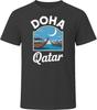 Doha Qatar Tourist Vacation Gift Tee Fla T Shirt