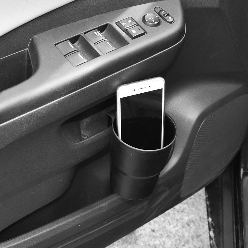 Car Multifunctional Storage: Portable Air Vent Cup Holder & Trash Can