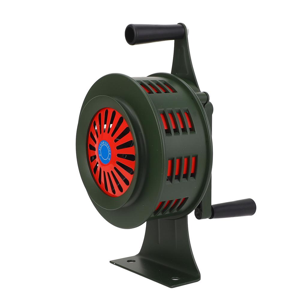 Hand Crank Siren Horn Aluminium Alloy 1?20db Loud Adjutsable Volume Emergency Safety Manual Siren