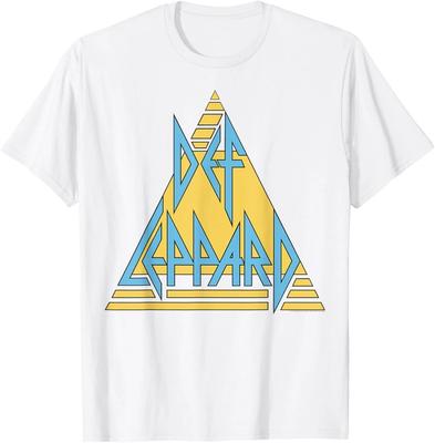 Def Leppard - Pastelowe Logo T-Shirt