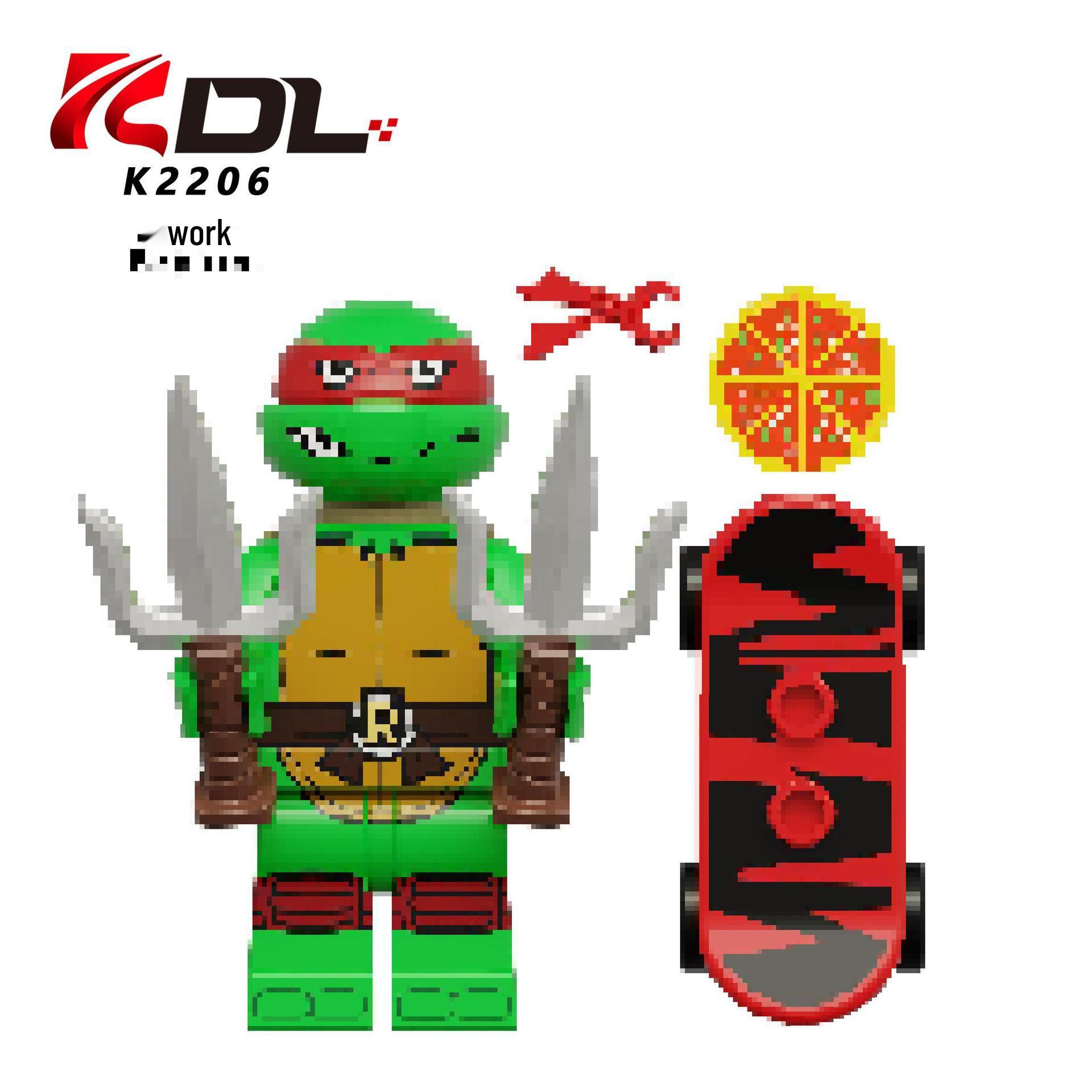 Kelei KDL831 Teenage Mutant Ninja Turtles Building Blocks Set - Children s Toy Figures