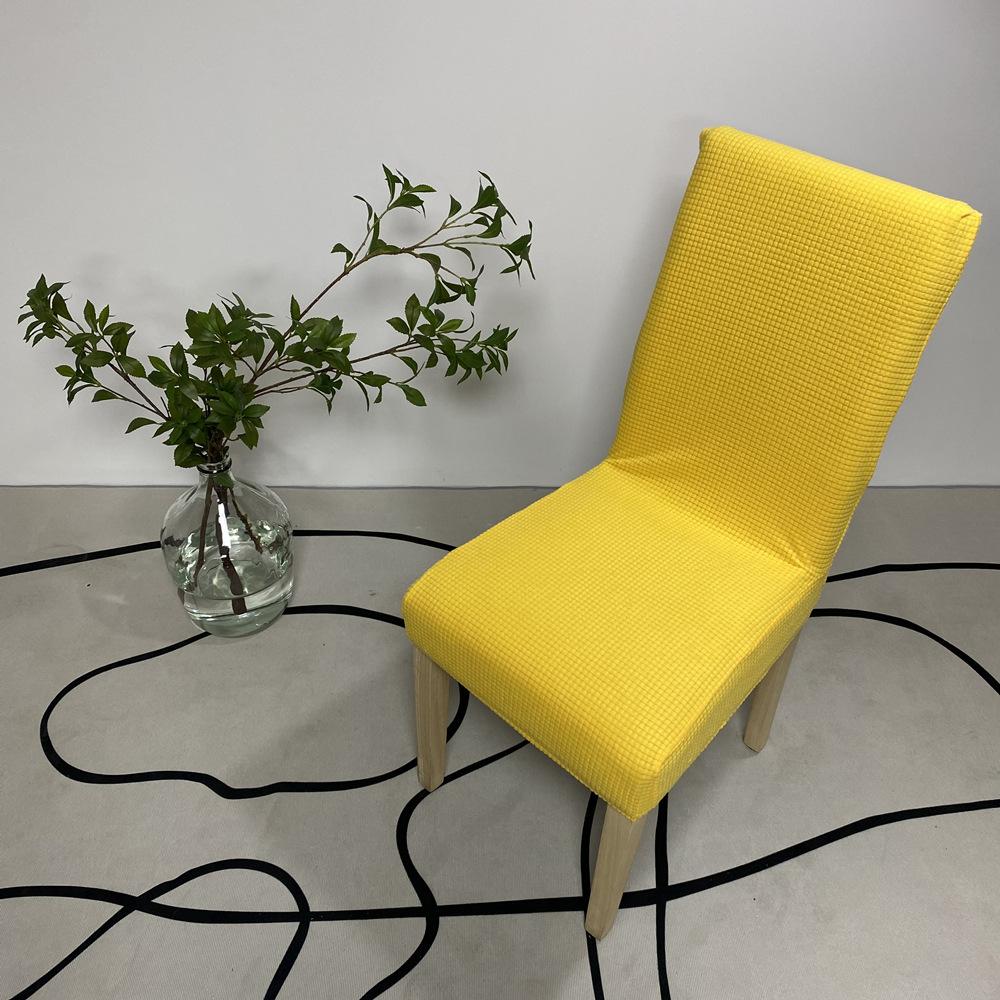 Corn Grid Thickened And Enlarged Fleece Grid Fleece Chair Cover Table And Chair Elastic Restaurant Chair Universal In All Seasons