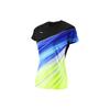 Li Ning Badminton Series Quick-Dry Breathable Sports Short Sleeve T-Shirt Women Tops Black AAYQ072-3
