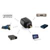 to Male Fiber Optic Adapter Audio Connector Digital Optical Cable Adapter Toslink Plug Converter