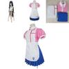 Dangan Ronpa 2 Mikan Tsumiki Pink White Uniform Suit Costume
