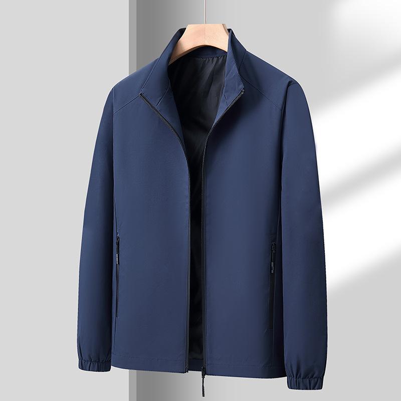 New Picture Jacket Public Version Spring Autumn Autumn Winter Men's Top Winter Jacket Business Executive Version Stand Collar