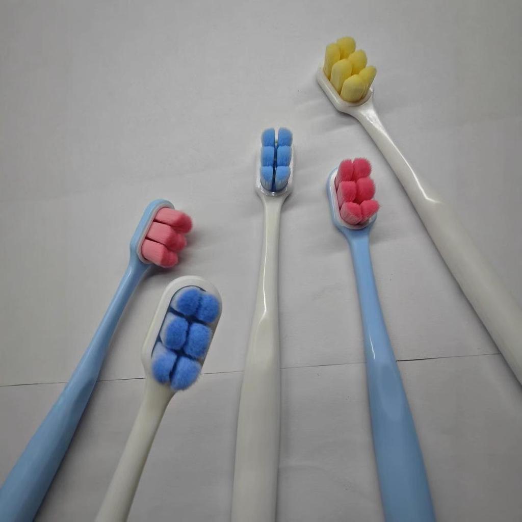 Six Elements Soft Toothbrush - Fine Bristles for Students, Pregnant Women, Postpartum Care, Couples, and Adults.