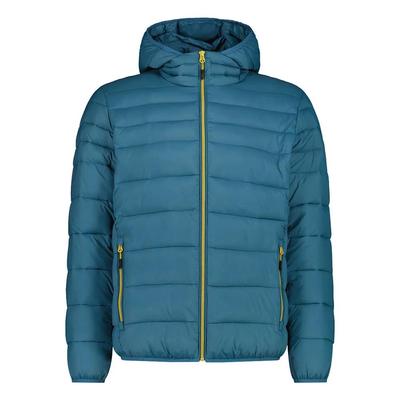 Hooded Compressible Puffer Jacket Blue