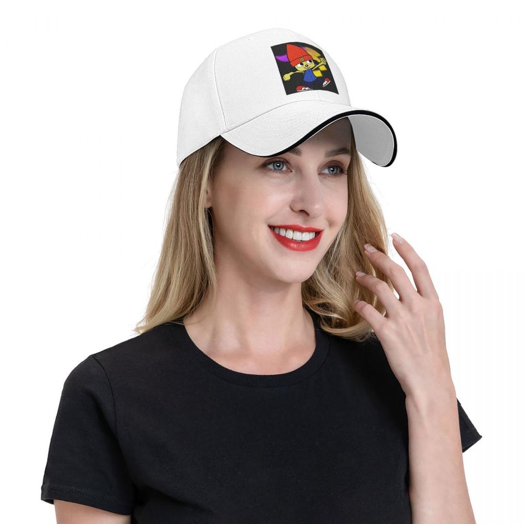 Parappa The Rapper Patchc Cartoon Game Cap Fashion Casual Baseball Caps Adjustable Hat Hip Hop Summer Unisex Baseball Hats