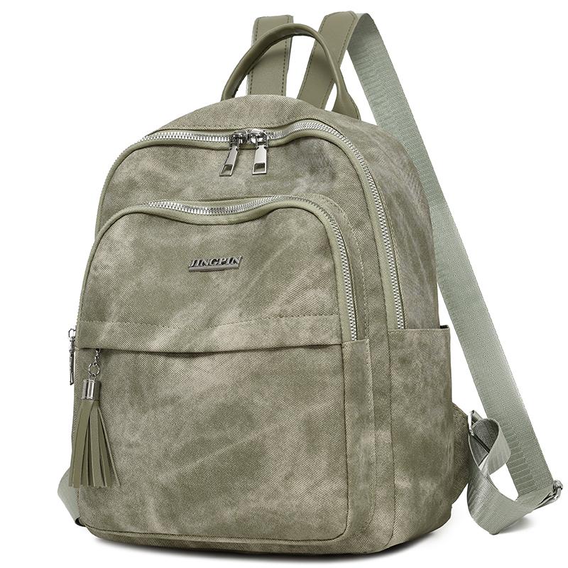 Tassel Women's Large Capacity Backpack