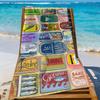 Cuadros decorations S-Sardines Nordic Towel Quick Drying Beach Towels Are Suitable For Swimming Pools Camping Yoga And The Gym
