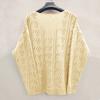 Women's Solid Color Long Sleeve Cutout V-Neck Knitted Cardigan Sweater