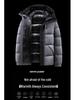 2024 Winter Black Warrior Unisex Short Down Jacket - Loose, Thick, Warm and Trendy