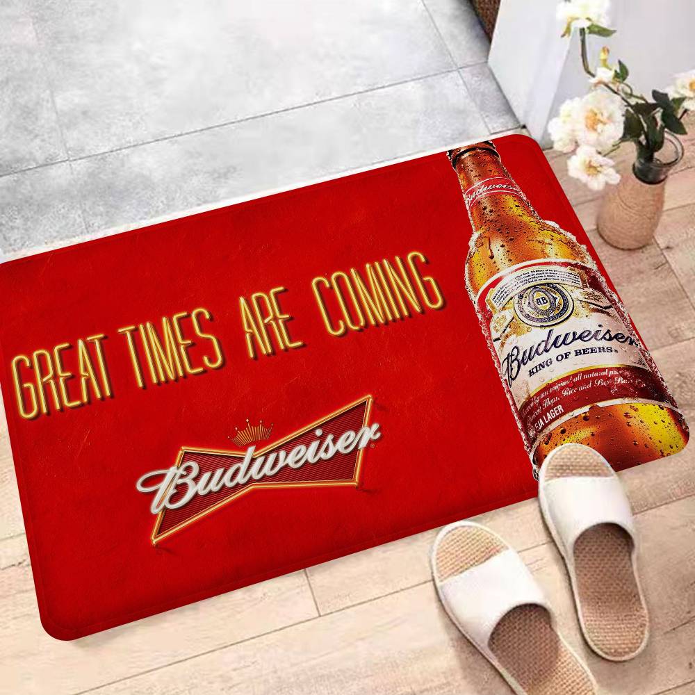 B-Budweisers Floor Mat Non-Slip Laundry Room Mat Laundry Decor Balcony Child Living Room Household Carpets