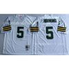 Vintage Green Bay Packers NFL Football Jersey Short Sleeve Retro Style Embroidered Team Apparel