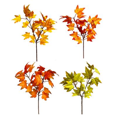 Accesorii Aranjament Floral Frunză de Arțar de Toamnă Artificială Decorativ Scenic Ornamente de Casă Festivalul Recoltei Ziua Recunoștinței Frunză de Arțar Similată Singură