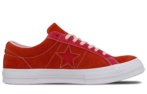 One Star Converse Low 'Enamel Red' 161613C