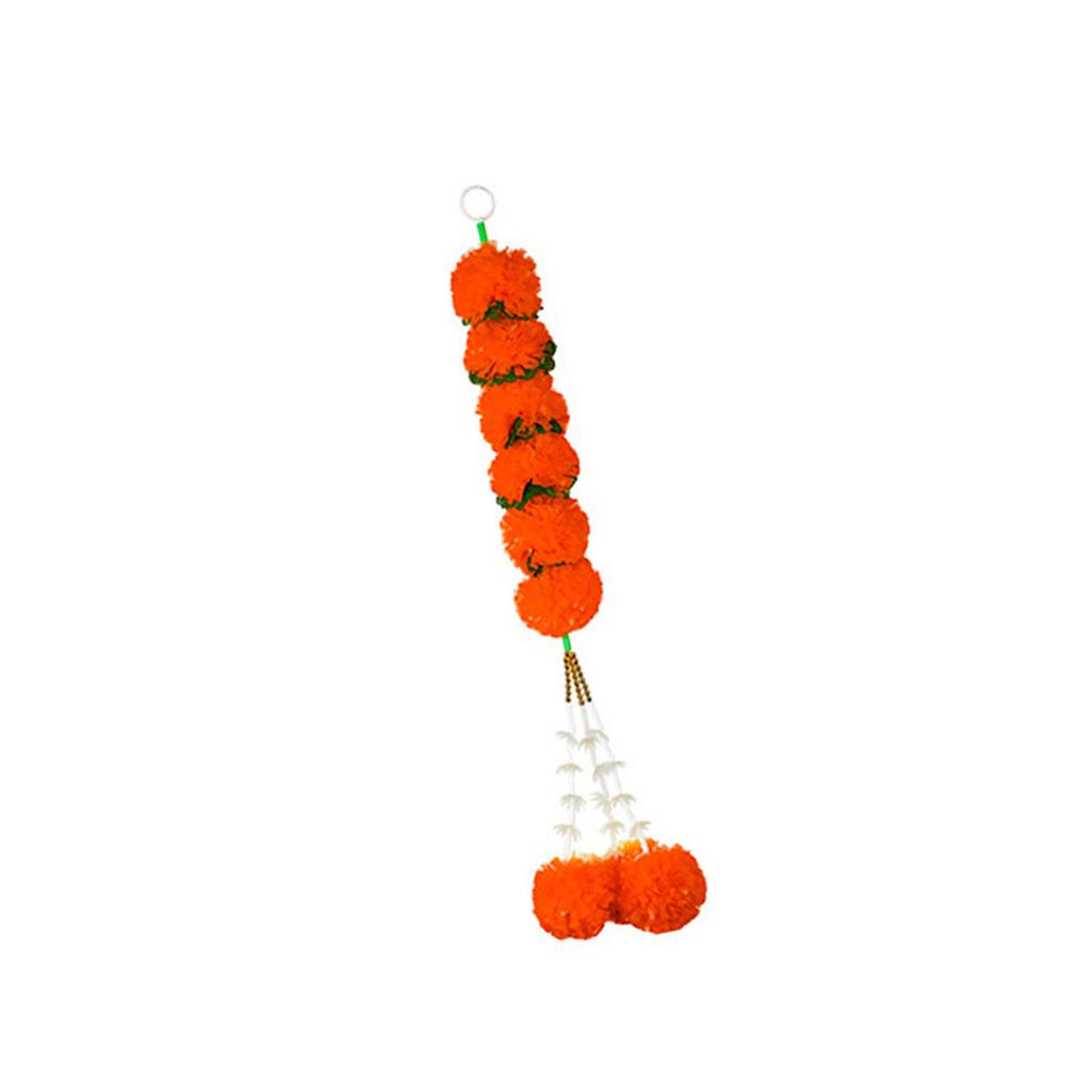 Marigold Garlands for Decorations Artificial Marigold Flowers Garlands Indian Decors for Pooja,Wedding Christmas,Event