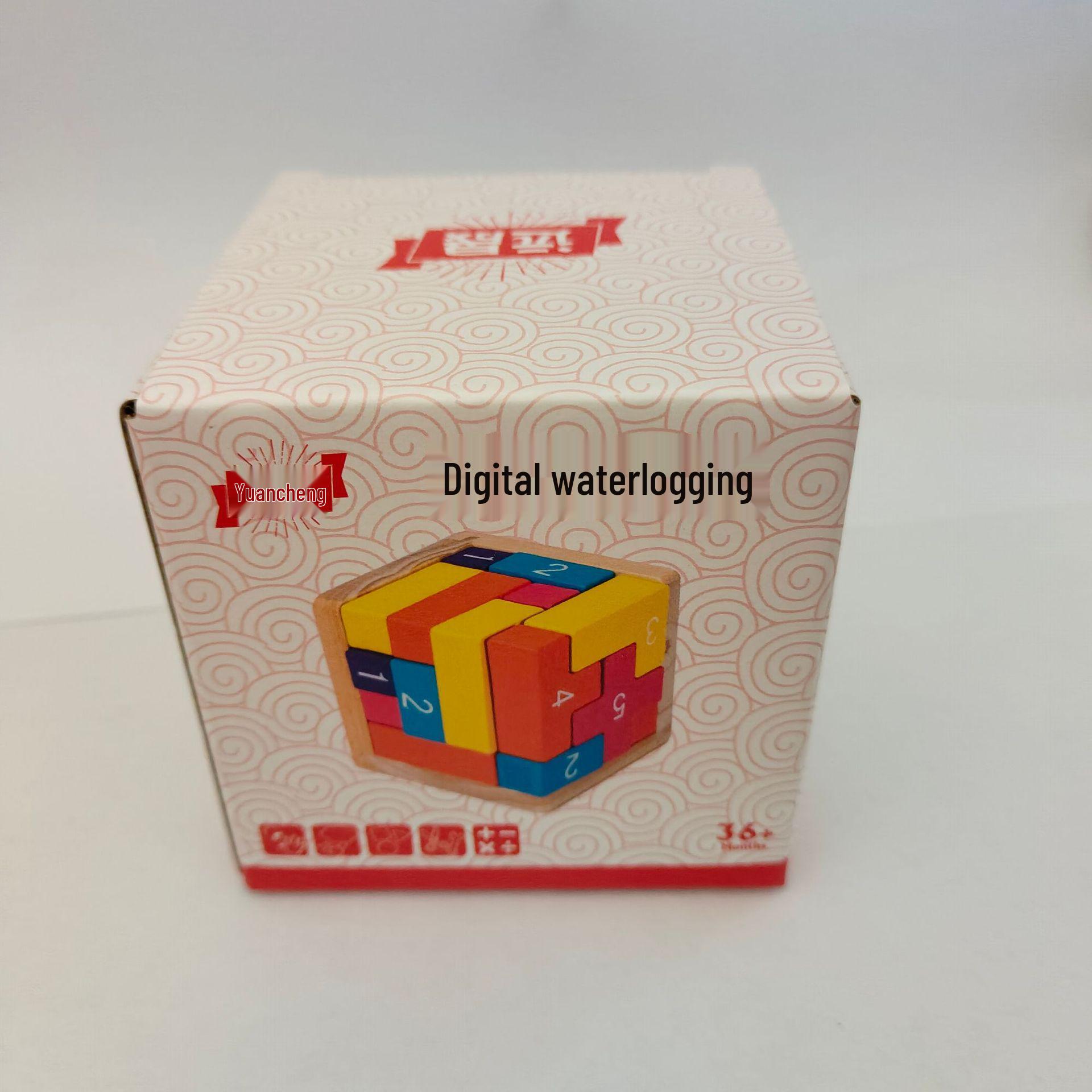 

Деревянная русская математическая головоломка: Развивающие строительные блоки для учеников начальной школы