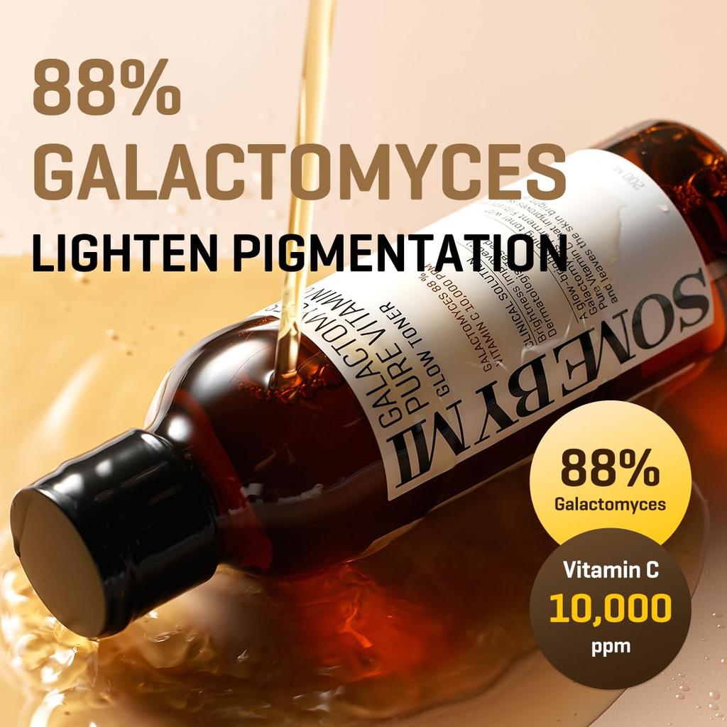 SOME BY MI Galactomyces Pure Vitamin C Glow Toner 200ml GALACTOMYCES PURE VITAMIN C GLOW TONER 200ml Dullness care Vitamin C Niacinamide Firmness care