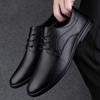 Men Formal Leather Shoes Black Pointed Toe Men Loafers Party Office Business Casual Shoes for Men Oxford Shoes Mens Dress Shoe