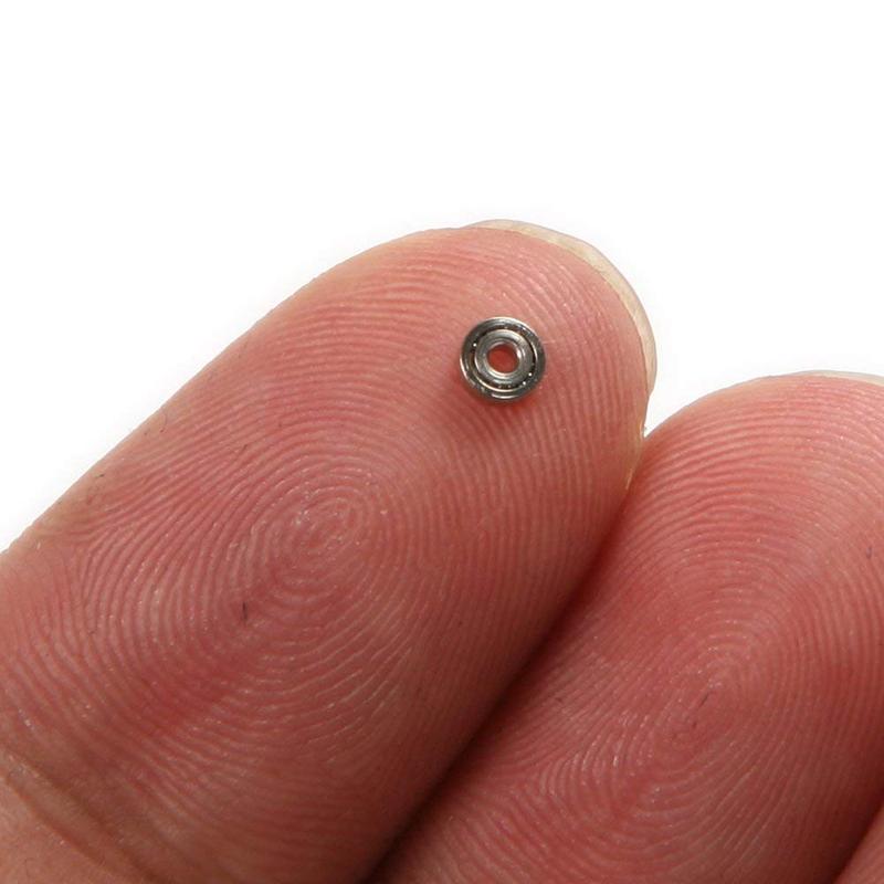 10pcs Miniature 681ZZ Metal Shield Ball Bearings Wheel Roller Toy Model 1x3x1mm 1.5x4x1.2mm 2 / 2.5 / 4 / 6mm