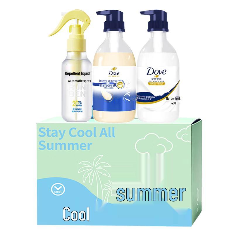 Подарочный набор Dove Питание и Увлажнение Duo и Репеллент от Комаров